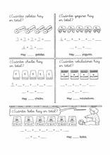 Funny Multiplikationen Spanisch zu lernen4