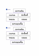 Vokabular Spanisch zu lernen1
