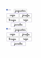 Vokabular Spanisch zu lernen10