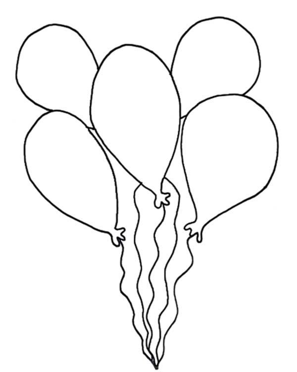malvorlagen luftballons für kinder 4