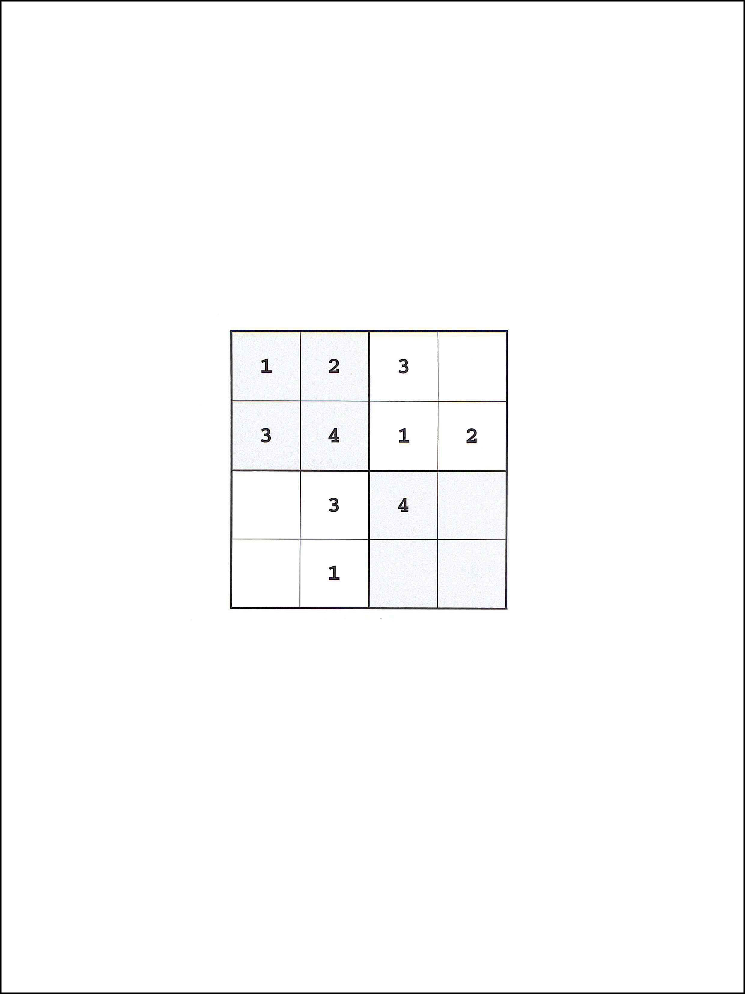Sudoku 4x4 67