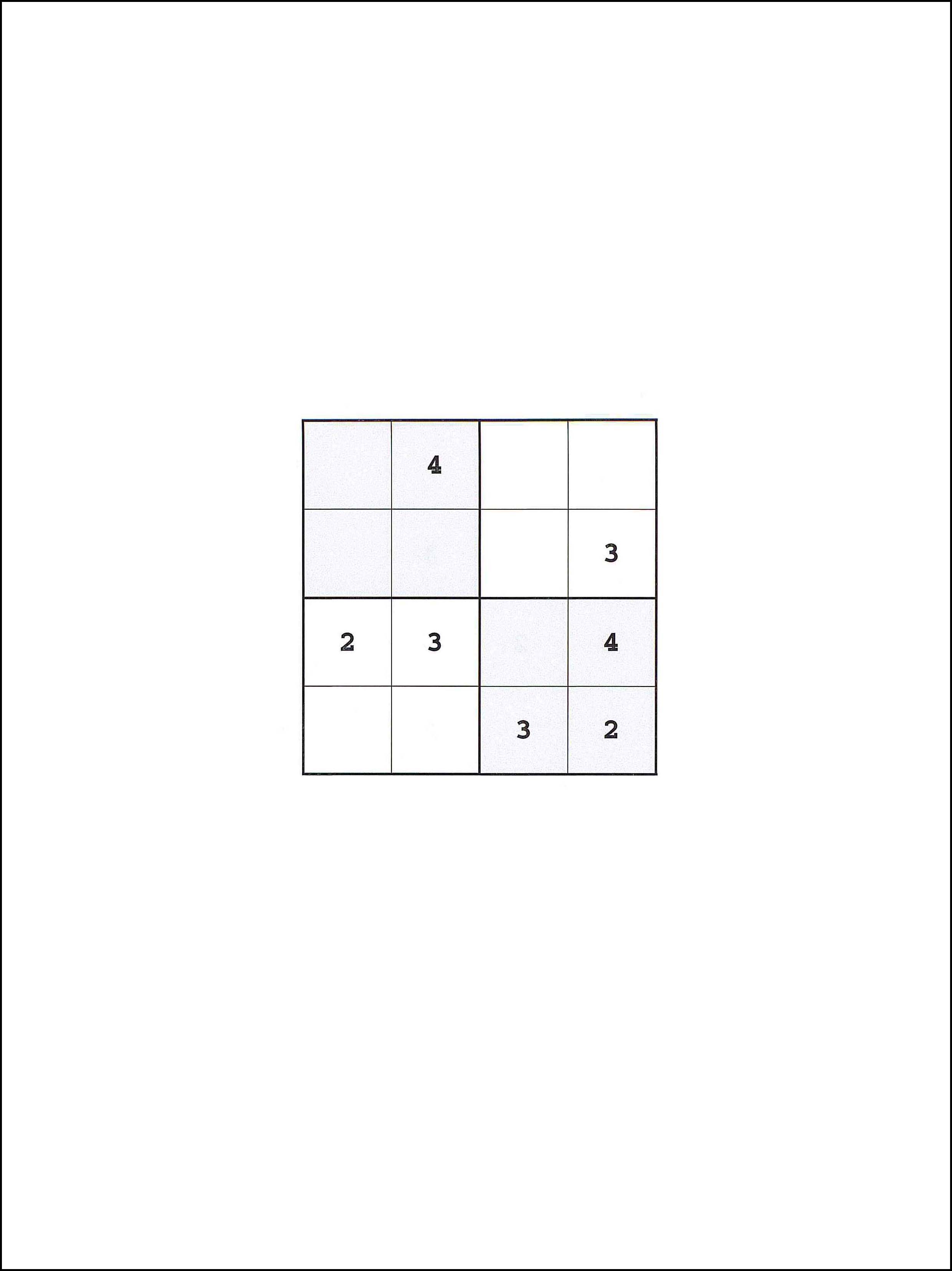 Sudoku 4x4 84