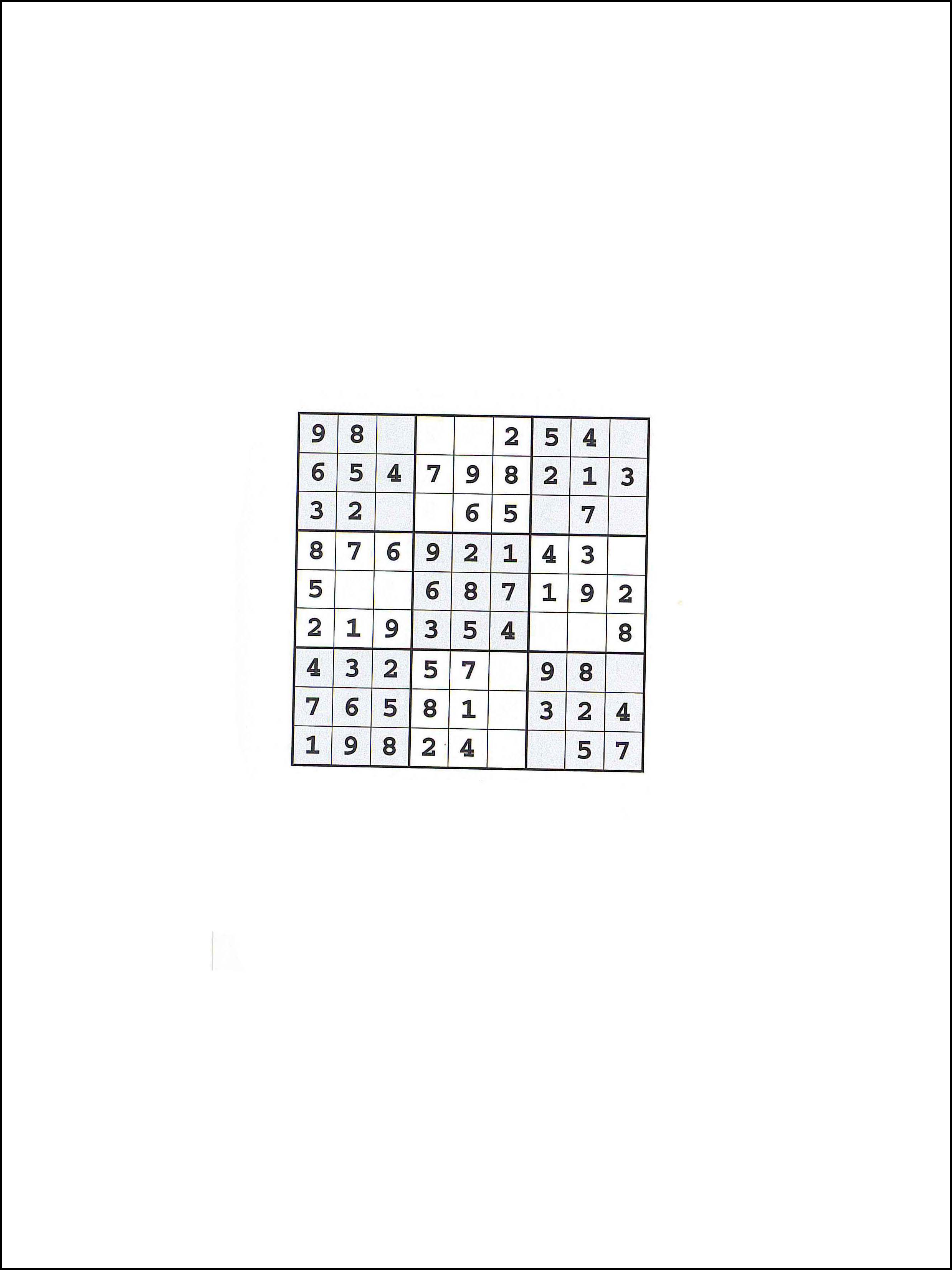 Sudoku 9x9 10