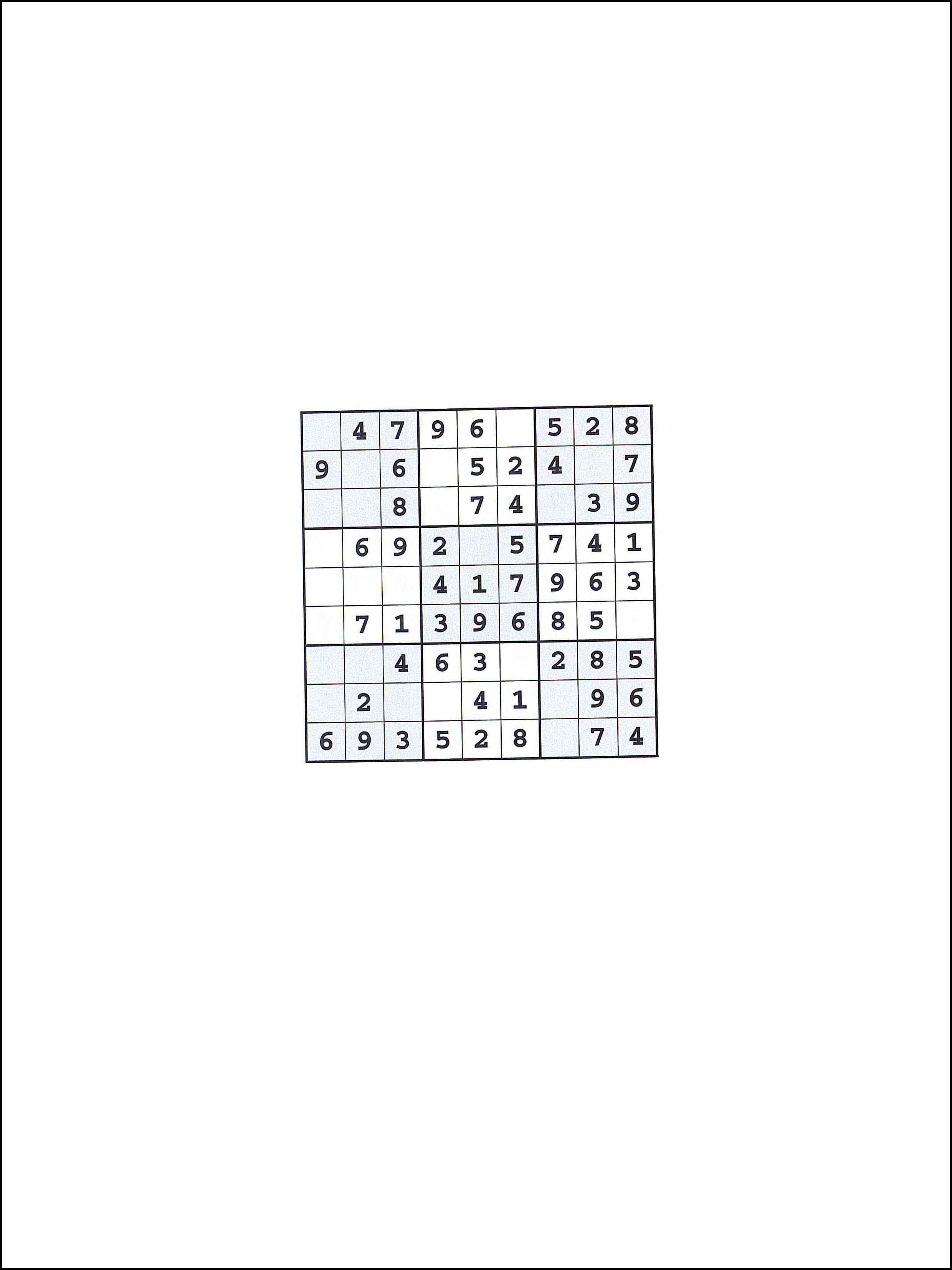 Sudoku 9x9 8