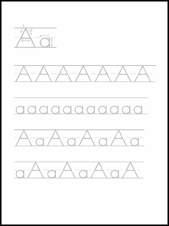 Kalligraphie Alphabet 1