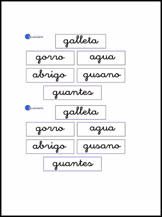 Vokabular Spanisch zu lernen 7
