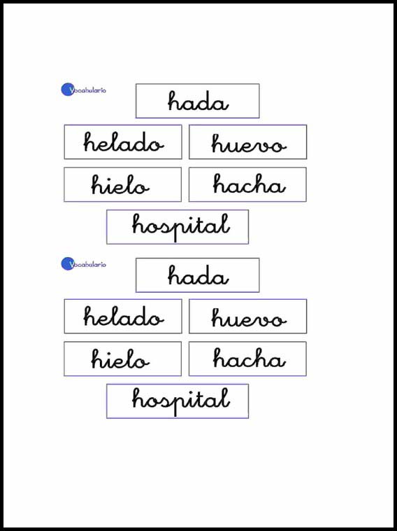Vokabular Spanisch zu lernen 8
