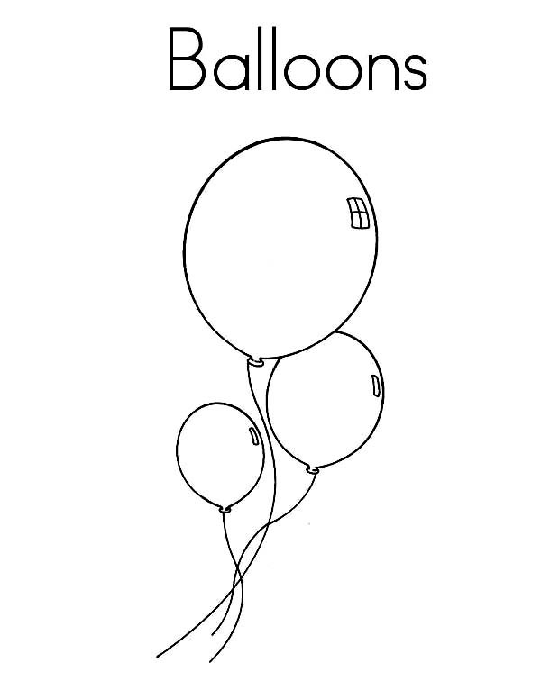 luftballons malvorlagen zum ausdrucken 6