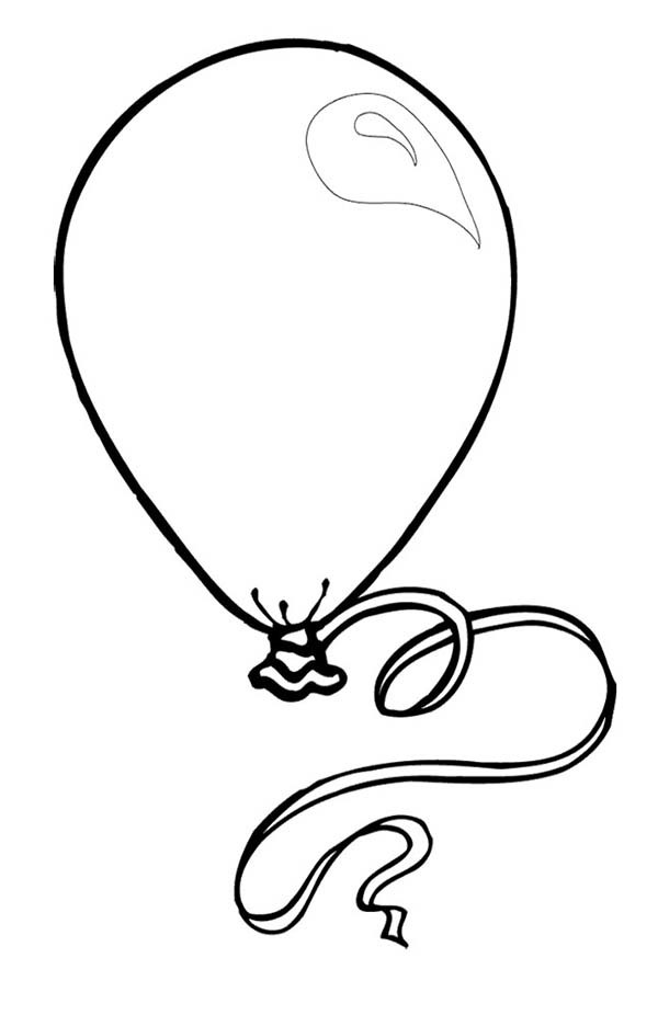 luftballons zum ausmalen