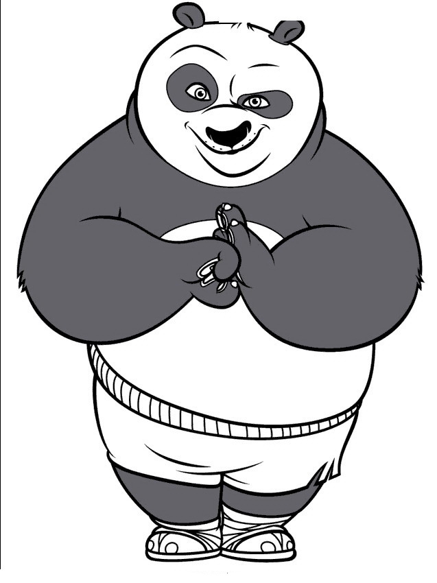 ausmalbilder kinder zum ausdrucken kung fu panda 53